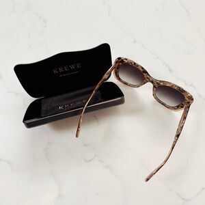 Krewe Felicity Sunglasses Black Multi Colored